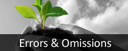 Errors and Omissions