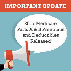 2017 Medicare Parts A & B Premiums and Deductibles Released