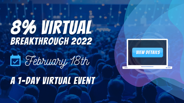 8 percent virtual