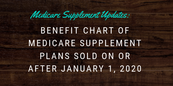 Medicare Supplement Chart Of Plans