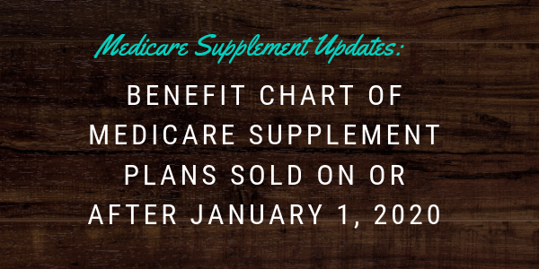 Benefit Chart Of Medicare Supplement Plans