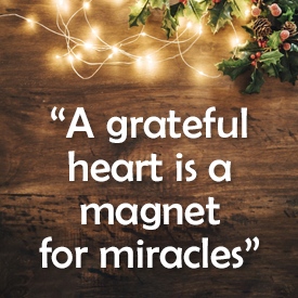 Begin With Gratitude and Watch the Miracles Flow Your Way