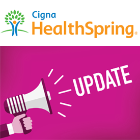 Cigna HealthSpring Updates