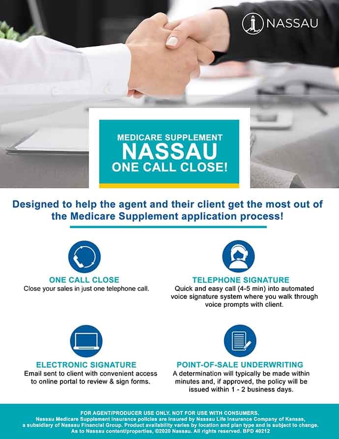 One Call Close Flyer