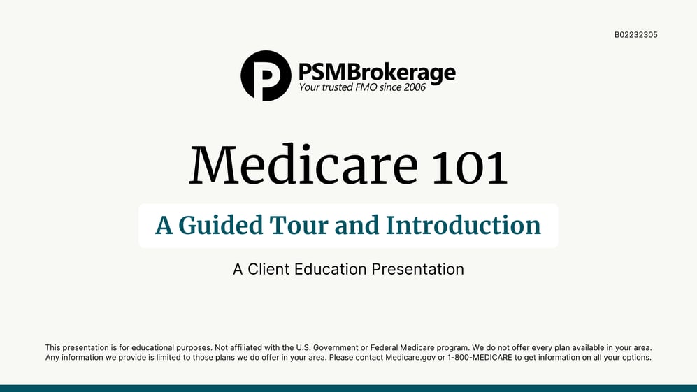 PSM 2026 Medicare 101 Slideshow