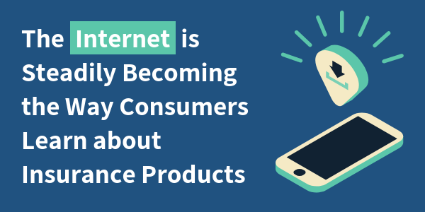 The Internet is Steadily Becoming the Way Consumers Learn about Insurance Products