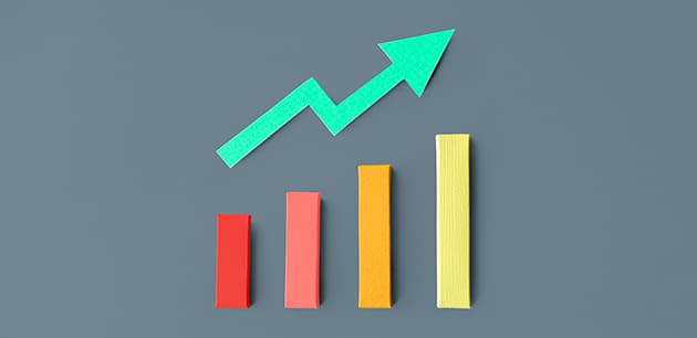 arrow chart up