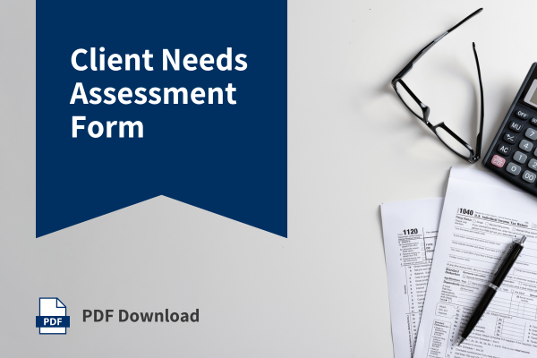 client needs assessment form