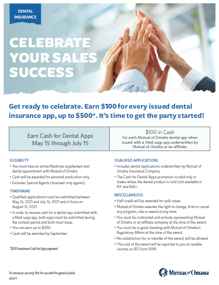 dental blog flyer