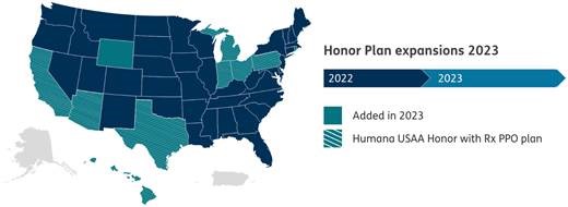 humana map