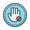 stop hand