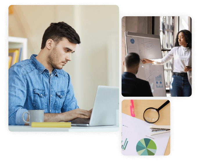 people working image cluster