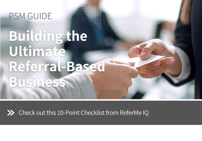 Building a referral-based business