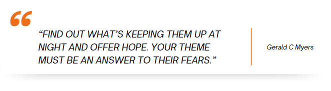 Gerald Myers Quote